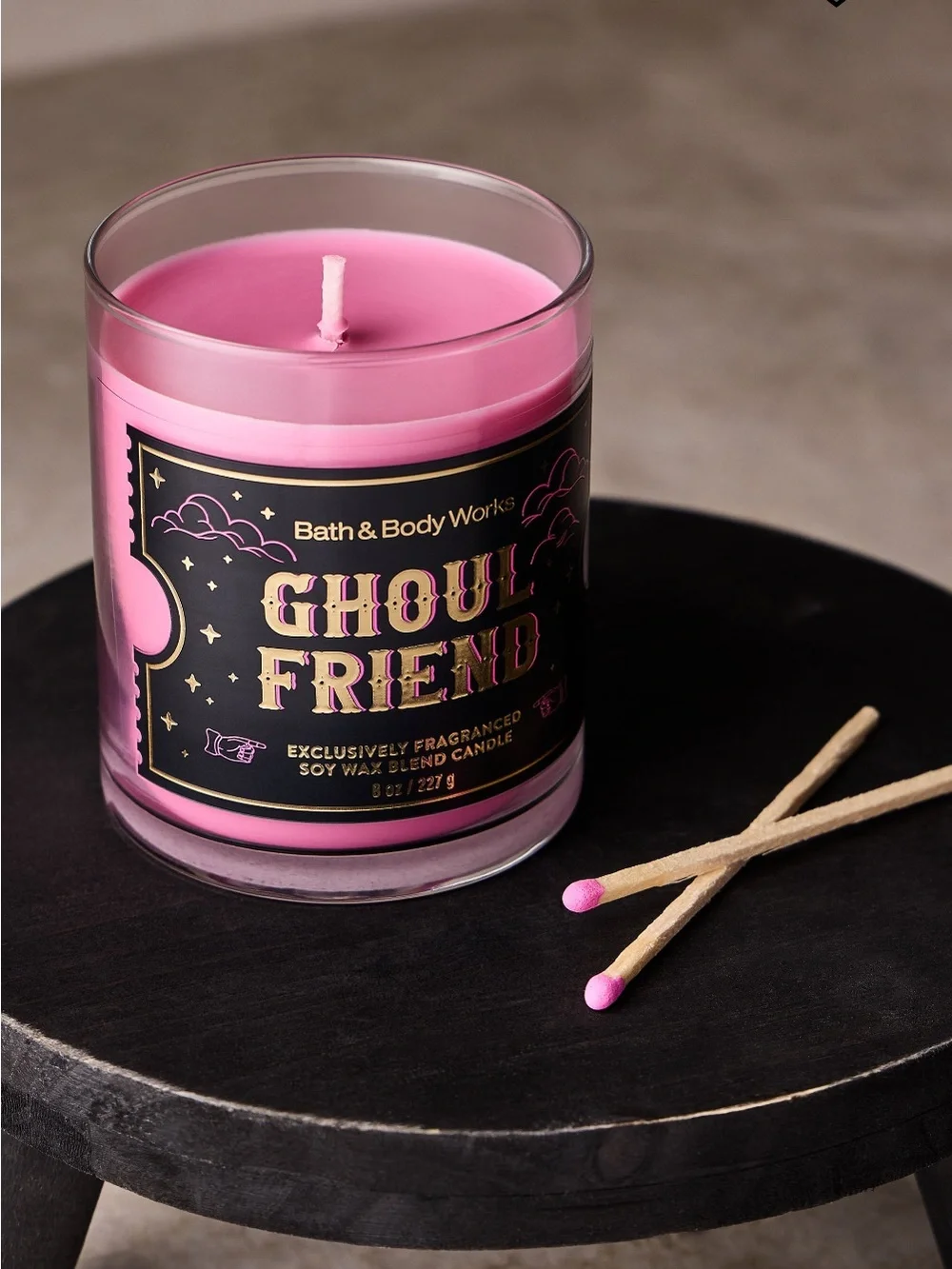 Bath & Body Works Ghoul Friend Single Wick Candle Halloween New in Box